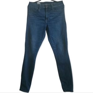 Gap Womens 31 Regular Resolution True Skinny Dark Wash Blue Jeans